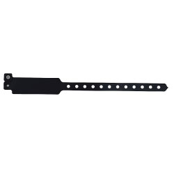 Wide Wristband Neon Black Wide Wristband Neon Black